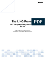 The LINQ Project: Don Box, Architect, Microsoft Corporation and Anders Hejlsberg, Technical Fellow, Microsoft Corporation