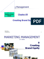 Marketing Management: Creating Brand Equity