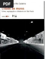 Teresa Caldeira - Cidade de Muros
