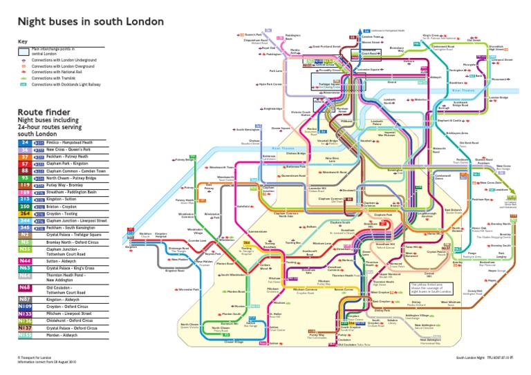 Nightbusessouthlondon 13832 | PDF