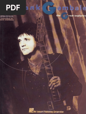Frank Gambale The Great Explorers ギタータブ Frank Gambale The Great Explorers ギタータブ