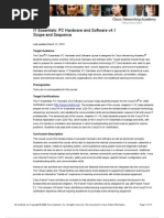 IT Essentials: PC Hardware and Software v4.1 Scope and Sequence