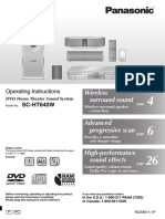 Wireless Surround Sound: Operating Instructions