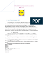 PROIECT Managementul Calității În Organizația Bazată Pe Cunoștiințe LIDL