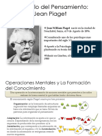 Jean Piaget - Desarrollo Del Pensamiento