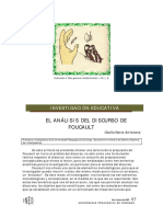 Dialnet ElAnalisisDelDiscursoDeFoucault 2293007 PDF