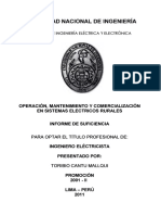 Informe para Optar Licencia