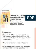 Management of Osteoarthritis Training of Core Trainers