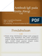 Terapi Antibodi IgE Pada Rinitis Alergi