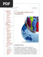 Conceptos Básicos de La Investigación