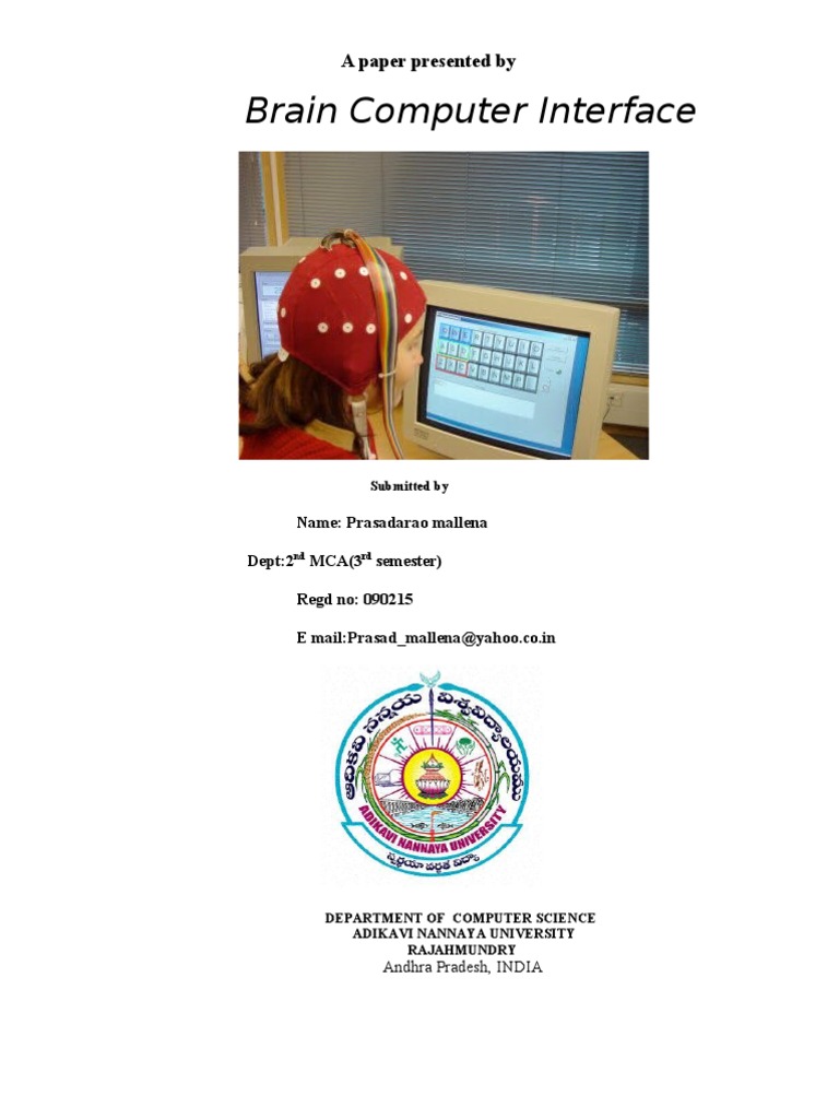 Brain Computer Interface - Mpra | PDF | Magnetoencephalography ...