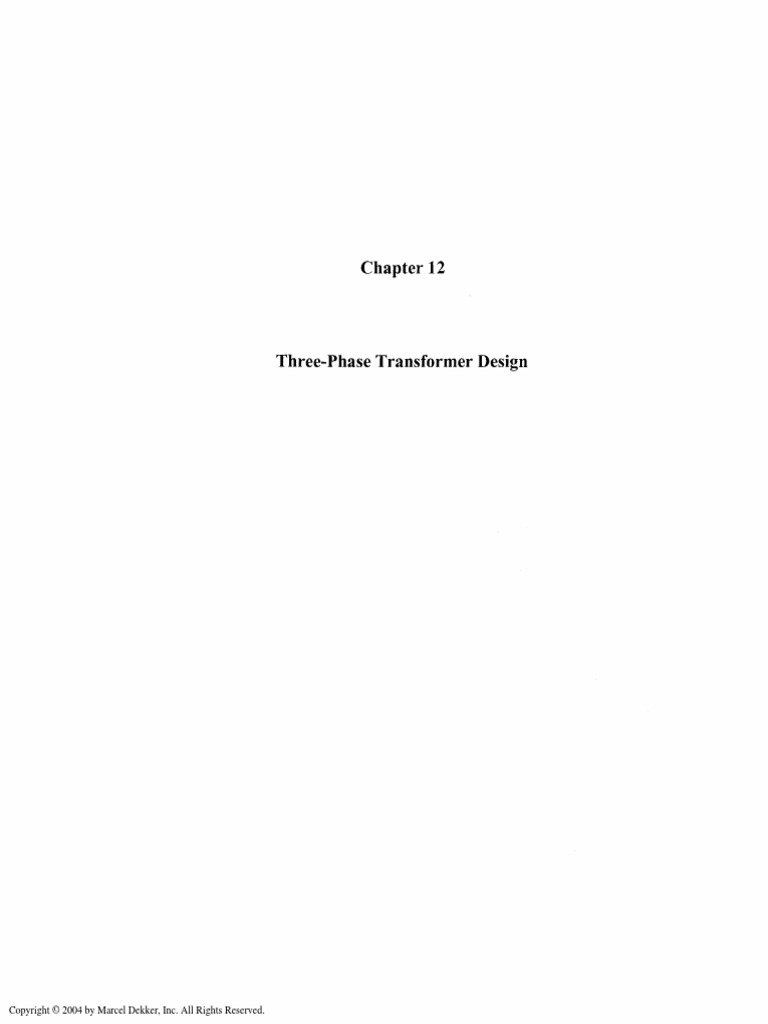 Transformer and Inductor Design Handbook Chapter 12 PDF PDF