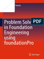 Problem Solving in Foundation Engineering Using Foundationpro PDF