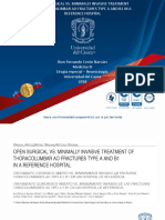 Presentaciòn Open Surgical vs Minimally Invasive Treatment of Thoracolumbar Ao Fractures Type a and b1 in a Reference Hospital