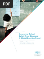 Assessing School Safety From Disasters A Global Baseline Report