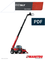 Ficha Tecnica Manitou MT 1740SLT PDF