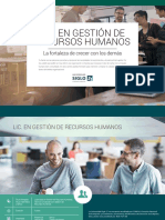 Lic Gestion RRHH PDF