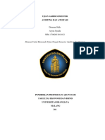 AUDIT] Ujian Akhir Semester Auditing dan Atestasi