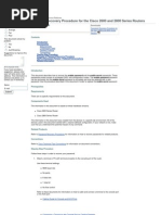 Cisco Router Password Recovery - P