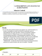 Bloque 2 Estadistica Descriptiva en Datos No Agrupados - PPTX PDF
