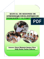 Manual de Sesiones de Aprendizaje Con El Enfoque de Indagación y La Alfabetizacion PDF