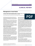 Clinical Review: Management of Anal Fistula