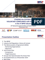 1c Staging the System for Voluntar Compliance With GLS and OSHS on the IT BPM Industry