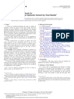 ASTM C191 - 08 Setting Time