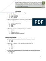 Quiz Questions Section I-HVAC Distribution System