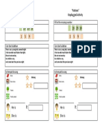 It It: "Pattern" Unplugged Activity "Pattern" Unplugged Activity