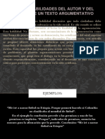 Responsabilidades Del Autor y Del Lector de Un