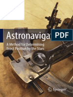 Astronavigation A Method For Determining Exact Position by The Stars