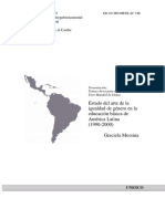 Estado Arte Igualdad Genero Ed Basica Lac Esp 1 PDF