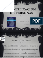 Identificacion de Personas