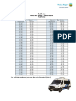 Vilnius Bus Station to Airport Shuttle Schedule