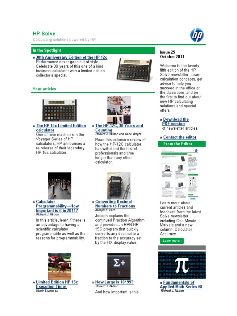 Hp Calculator Calculator Computer Program