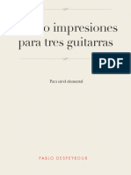 Cuatro Impresiones para Tres Guitarras PDF