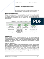 Perforating Systems and Specifications: Preview