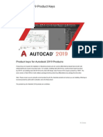 Autodesk 2019 Product Keys - Civil Engineering Community