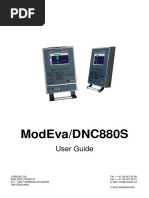 Modeva/Dnc880S: User Guide