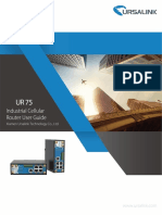 Ursalink UR75 Industrial Cellular Router User Guide