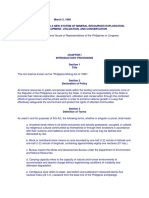 RA 7942: Philippine Mining Act