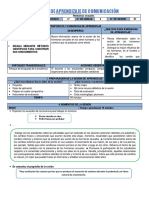 Sesión de Aprendizaje Formato