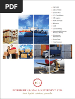 Logistics Company Brochure