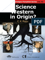 Is Science Western in Origin? C. K. Raju