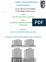 Analisis Cimentaciones Profundas Con Pilotes