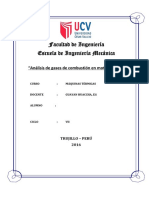 Analisis de Gases de Combustion