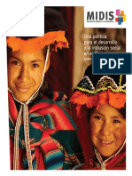 Una Política para El Desarrollo y La Inclusión Social en El Perú PDF
