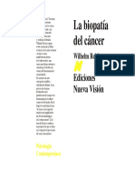 La Biopatía Del Cancer 