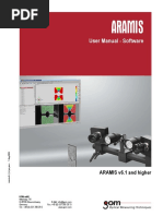 Aramis: User Manual - Software